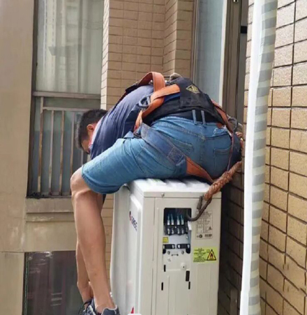 礼泉空调移机